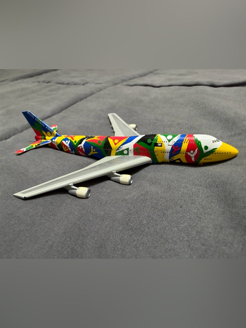 Herpa South African Airways B 747-312 1:500 Rare